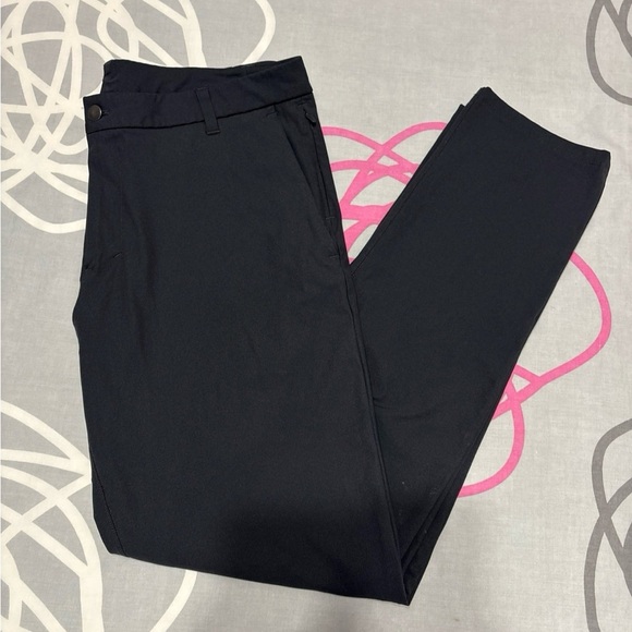 Lululemon Dark Grey ABC Classic-Fit Trouser Warpstreme Pants